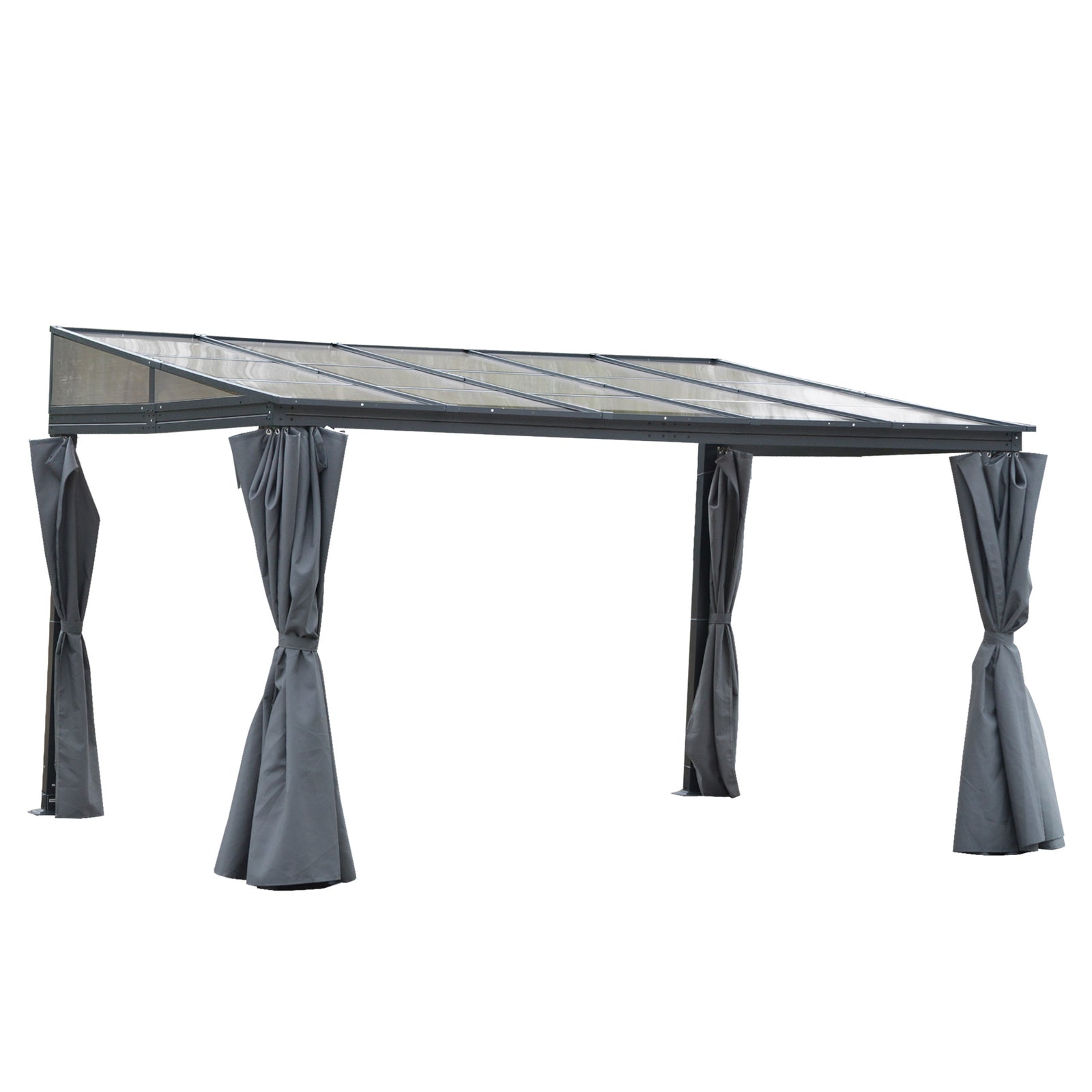 Outdoor Pergola Gazebo Party Tent Sun Shelter 4 X 3m