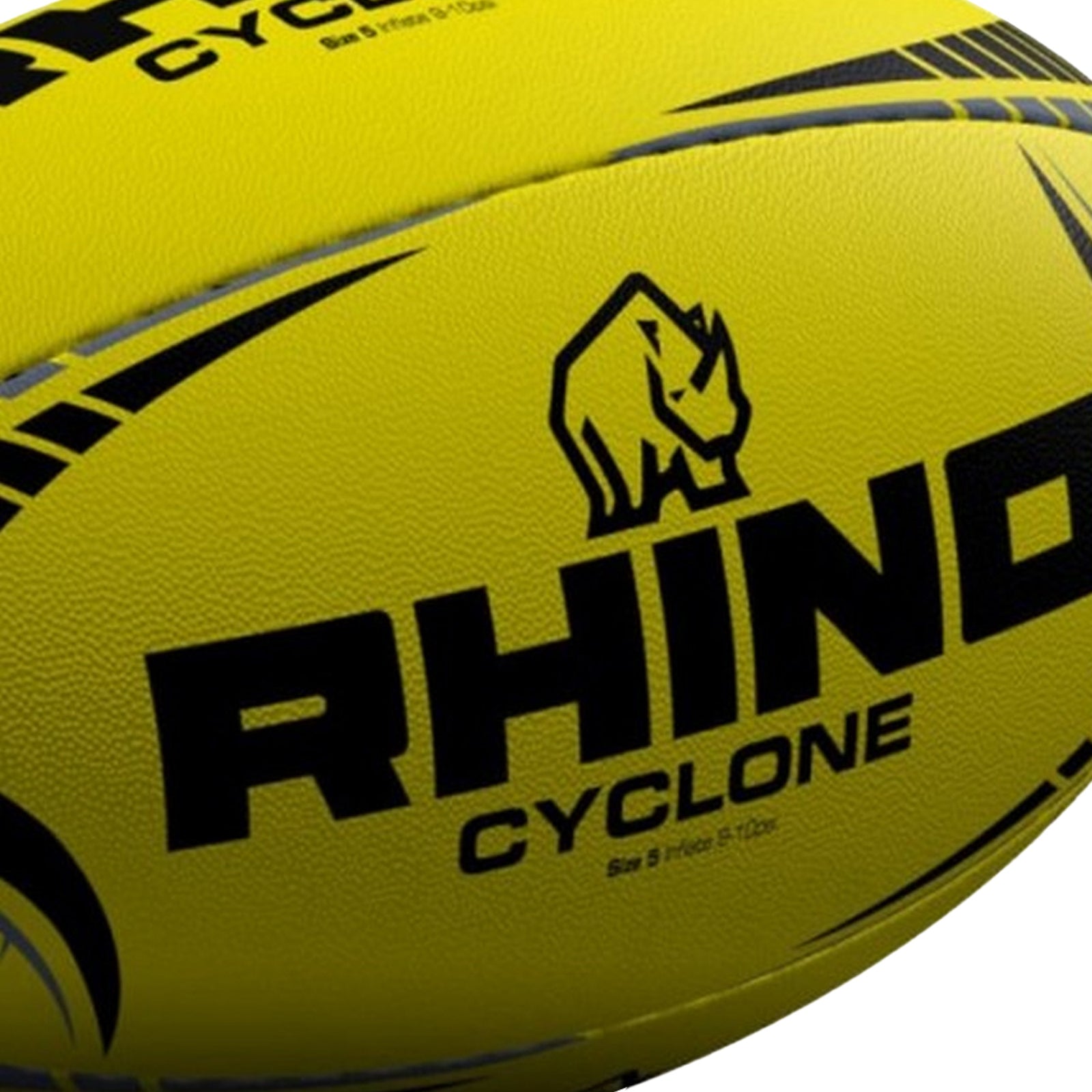 Cyclone Training Rugby Ball | 5 | Yellow