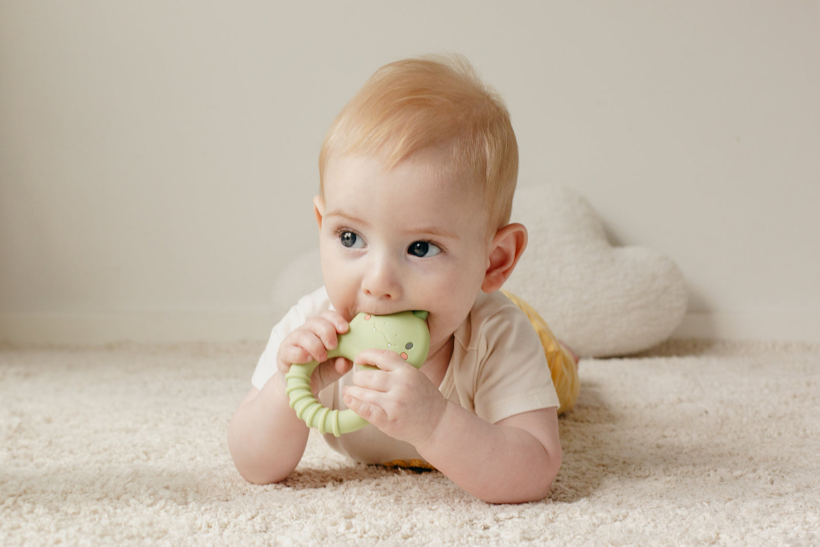 Silicone Dinosaur Teether For Babies