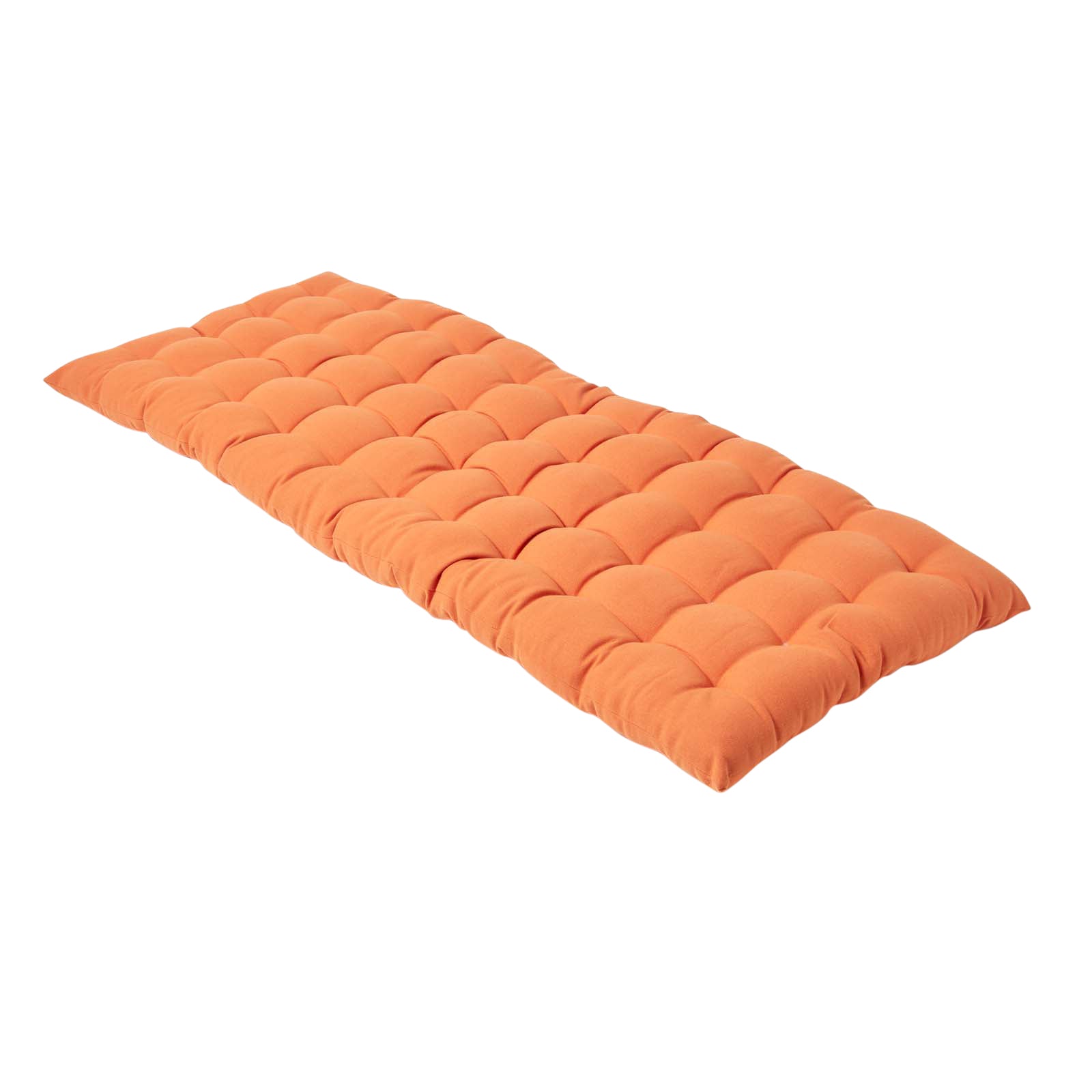 Outdoor Bench Cushion For 2 & 3 Seater Garden Seat Pad For Furniture, Kitchen, Dining & Indoor Use | 2 | Burnt Orange