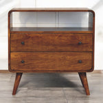 Curved Nordic Charm Console