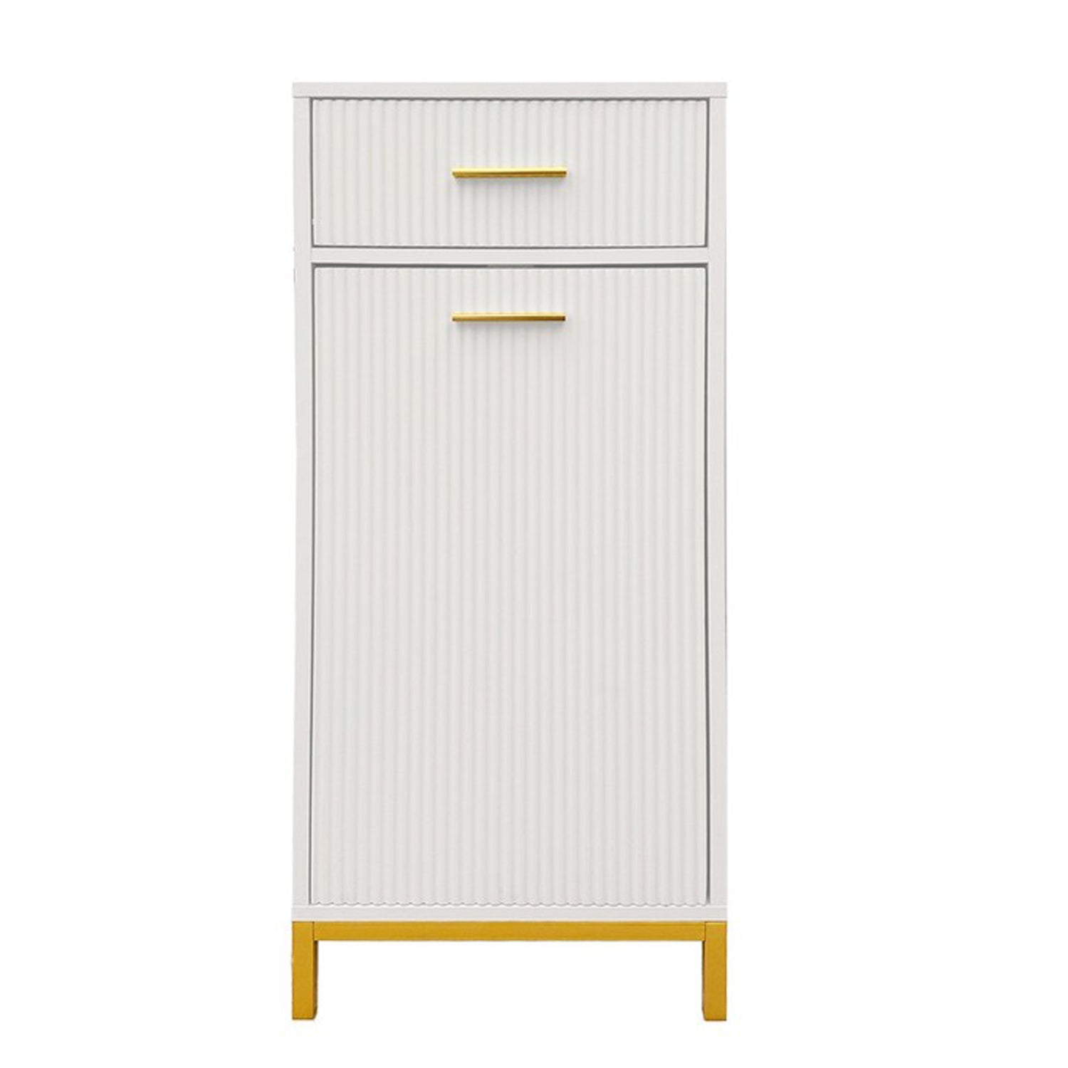 HYGRAD BUILT TO SURVIVE Laundry Cabinet Tilt-out Hamper Basket – Freestanding Bathroom Storage Unit