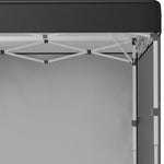 3x3 (m) Pop Up Gazebo Party Tent W/ 2 Sidewalls, Weight Bags | Black