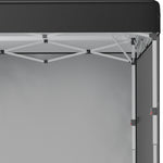 3x3 (m) Pop Up Gazebo Party Tent W/ 2 Sidewalls, Weight Bags | Black