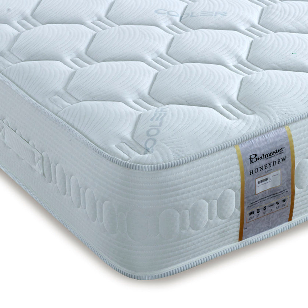 Honeydew 2000 Pocket Sprung Cool Gel Foam Mattress | Small Double | White