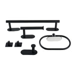 6-piece 304 Stainless Steel Bathroom Hardware Set