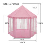 Kids Play Tent Castle Play Tent For Children Indoor And Outdoor Games