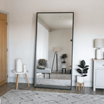 Hanaka - Rectangle Mirror | 200cm x 100cm | Black Oak