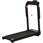 1.85hp Foldable Electric Treadmill Fitness Safety Lock Led