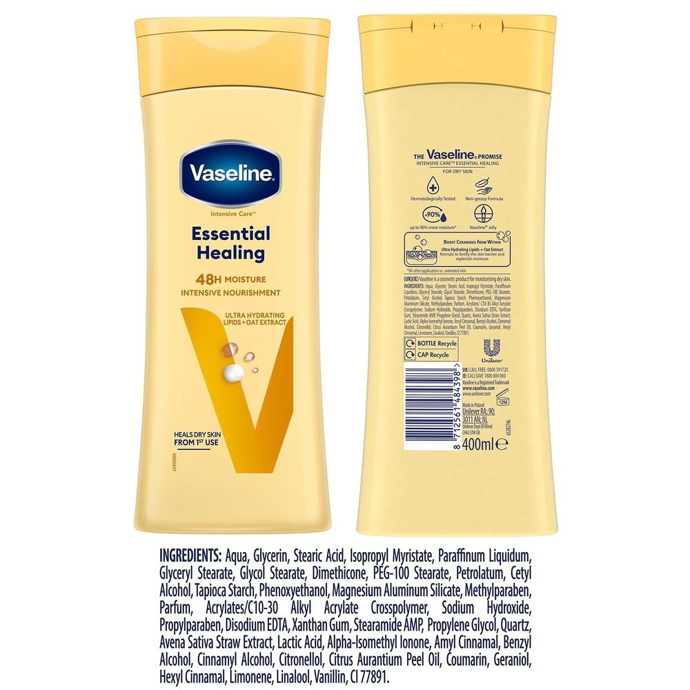 Intensive Care Essential Healing Body Lotion Dry Skin 400ml | Set-of-8
