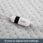 Comfort Control Heated Throw | Gray