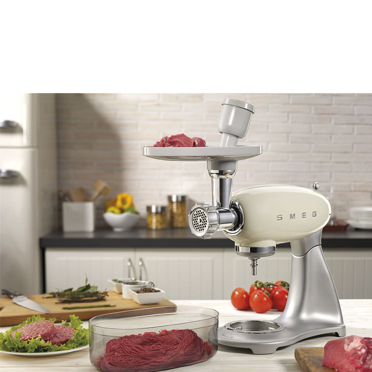 Smmg01 Multi Food Grinder Stand Mixer Accessory | Grey