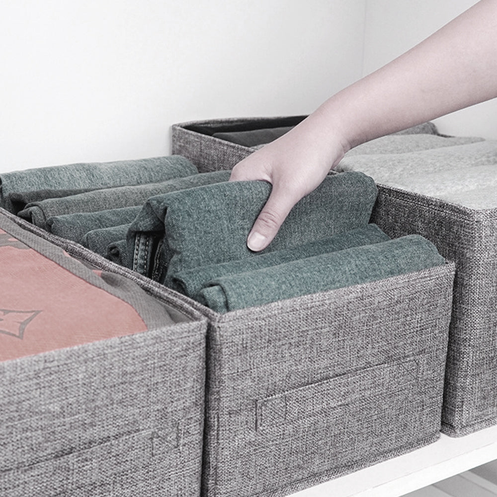 Foldable Fabric Clothes Jeans Storage Organizer