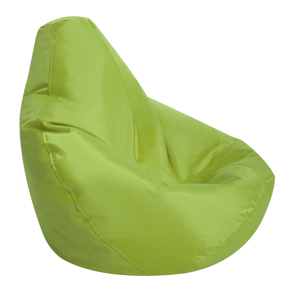 Kids High Back Bean Bag Chair | Lime