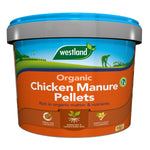 Organic Chicken Manure Pellets Bucket Keeps Your Plants Flourishing,8kg | 8kg | Orange