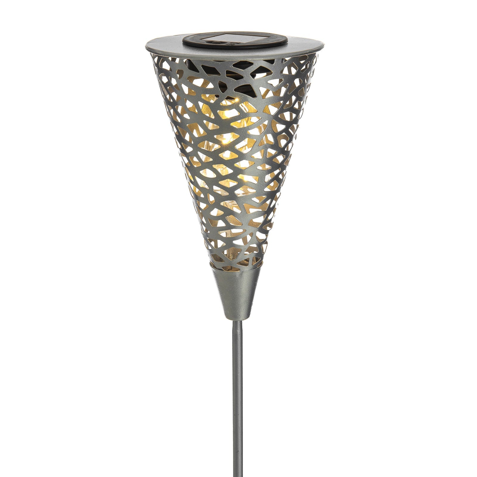 Solar Power Ornament Silhouette Stake Light