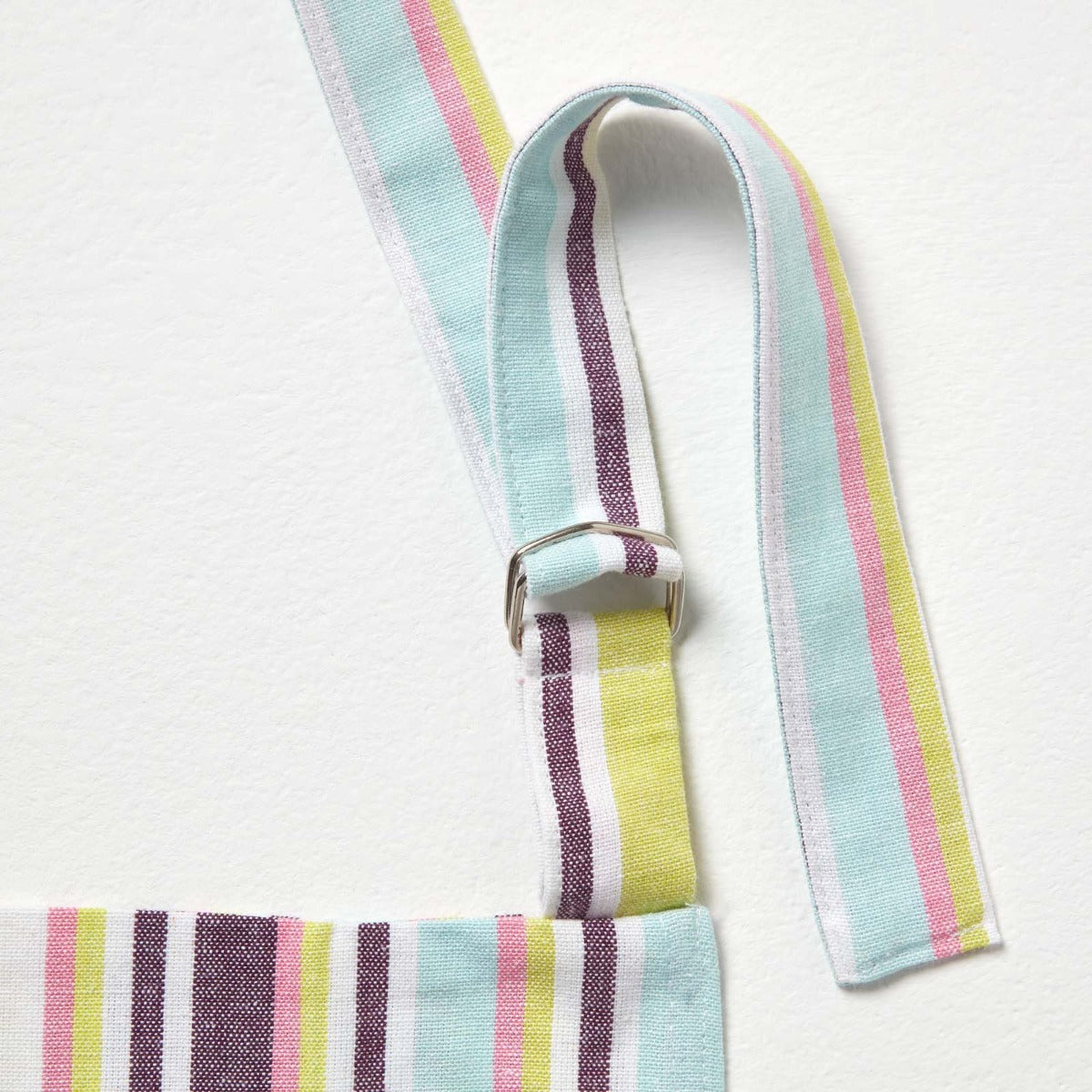 Osaka Green Stripe Cotton Apron