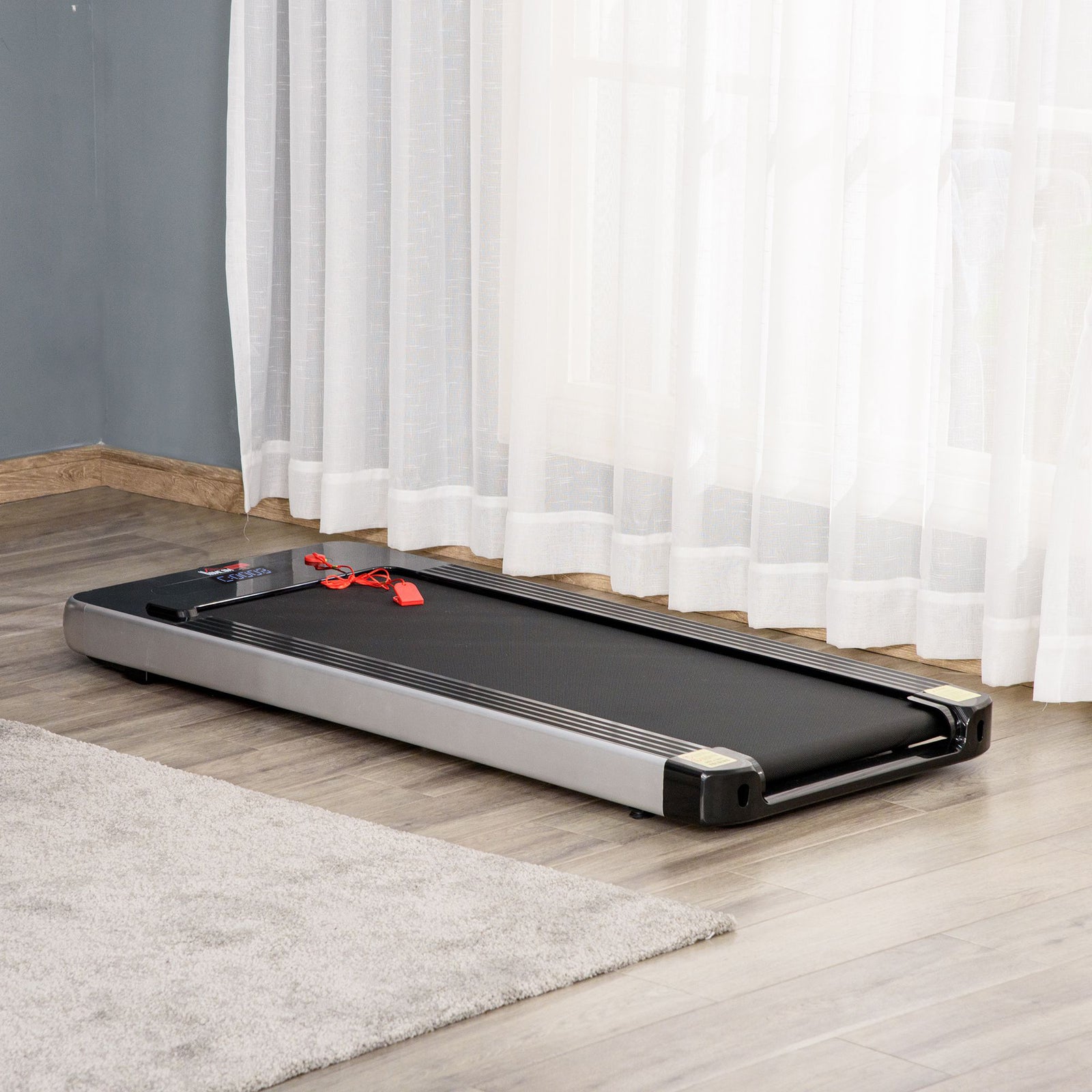 HOMCOM Home Electric Treadmill 1-6km/h With Remote Control