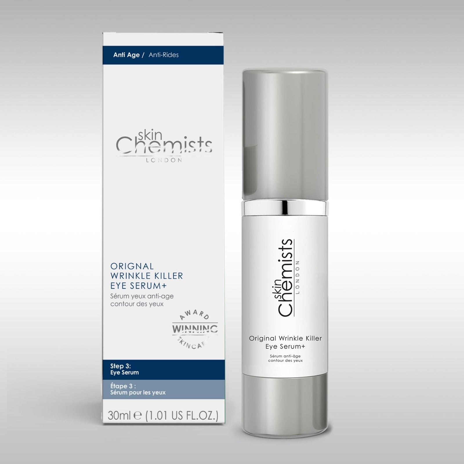 Men's Anti-ageing Eye Serum 30ml For Wrinkles And Hydration
