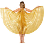 Smiffys Womens Deluxe Grecian Cape, Gold