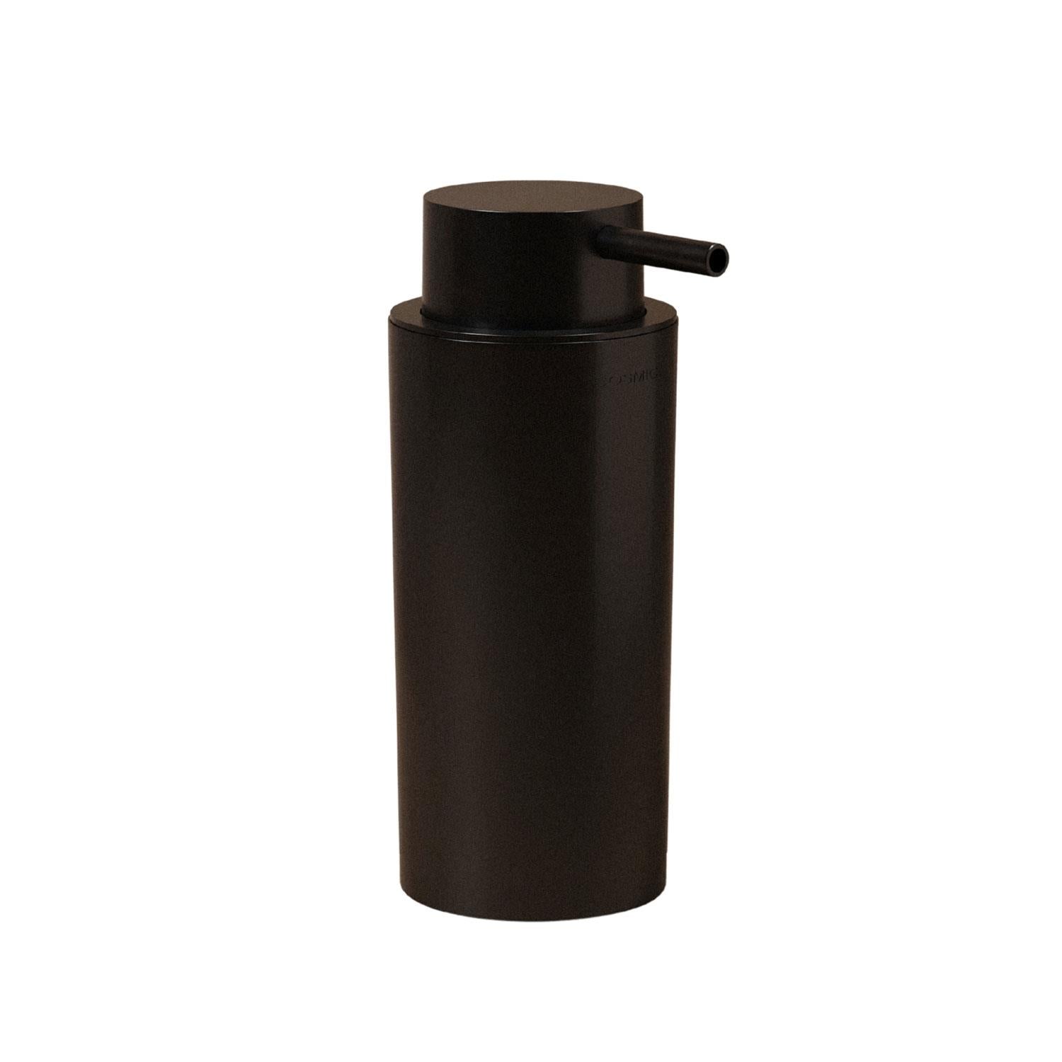 Soap Dispenser 200ml Screw-in Or Self-adhesive Matt Black Next Collection
