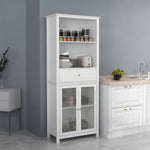 HOMCOM Pantry Cabinet For Dining Room