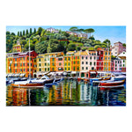 Portofino On Reflection Jigsaw - 1000 Piece Jigsaw Puzzle For Adults