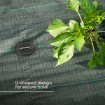 50 Weed Membrane Pegs With Tool