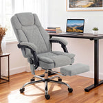 Executive Office Chair, Desk Chair With Massage And Heat | Grey