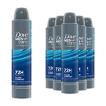 Anti-perspirant Men+care Advanced Clean Comfort 72h Protection Deo, 6x200ml