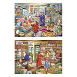 Please May I Have Jigsaw - 2 X Big 500 Piece Jigsaw Puzzles Multi Pack - For Adults, With Extra Large Pieces