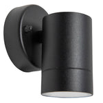 Adjustable Outdoor Wall Light With Gu10 Lamp Holder | One Size | Black