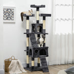 Cat Tree Kitty Activity Play Centre, Scratching Scratcher, 173cm