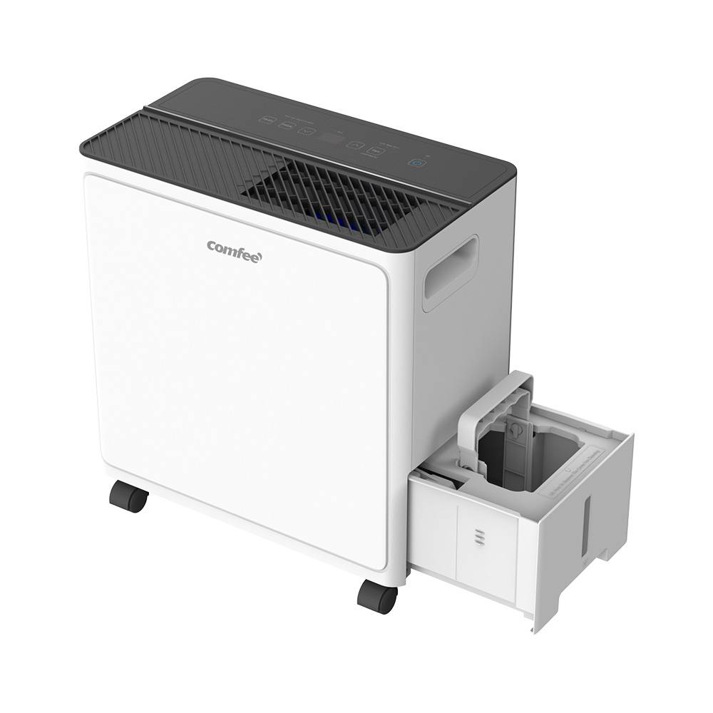 Comfee Smart 30l/day Dehumidifier With Wi-fi Control, 3.2l Tank & Auto Humidity Adjustment – Quiet, And Laundry Drying Mode Ideal For Large Room