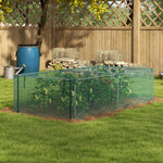 8' X 4' Crop Cage With Zipped Door, Green
