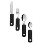 Easy Grip Cutlery, 4 Piece Set, Dishwasher Safe