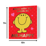 Mr. Happy' Valentine's Day Card Official Product