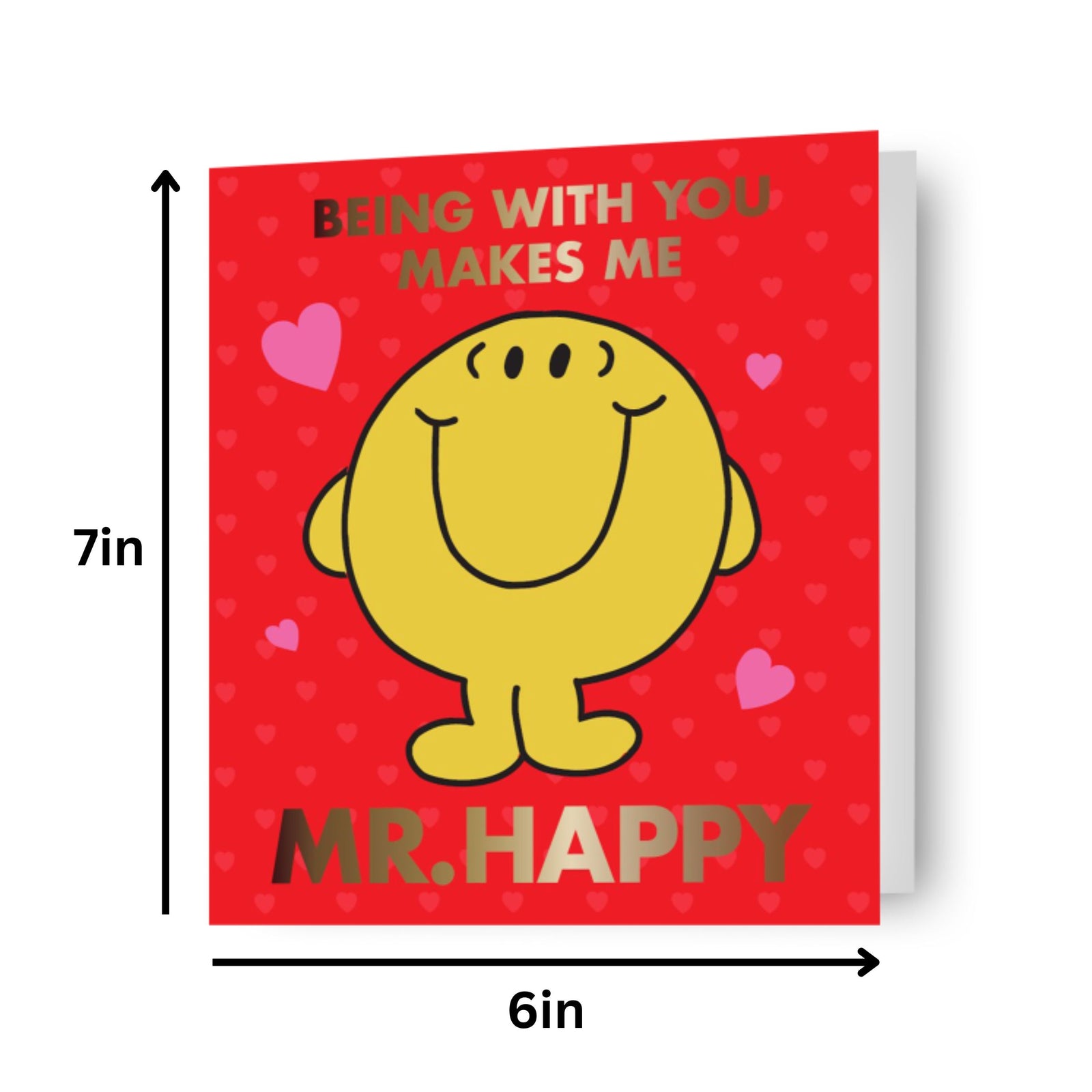 Mr. Happy' Valentine's Day Card Official Product