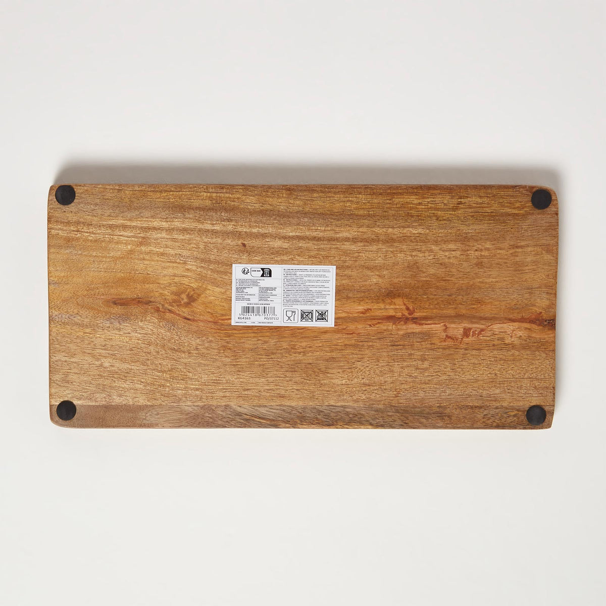 HOMESCAPES Spring Time Enamel Tray, 19 X 40cm