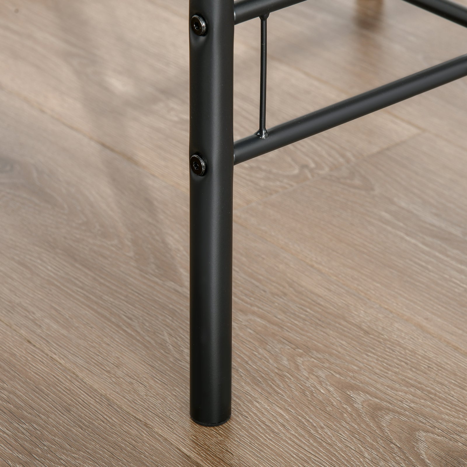 3pc Bar Table Set, Industrial Style