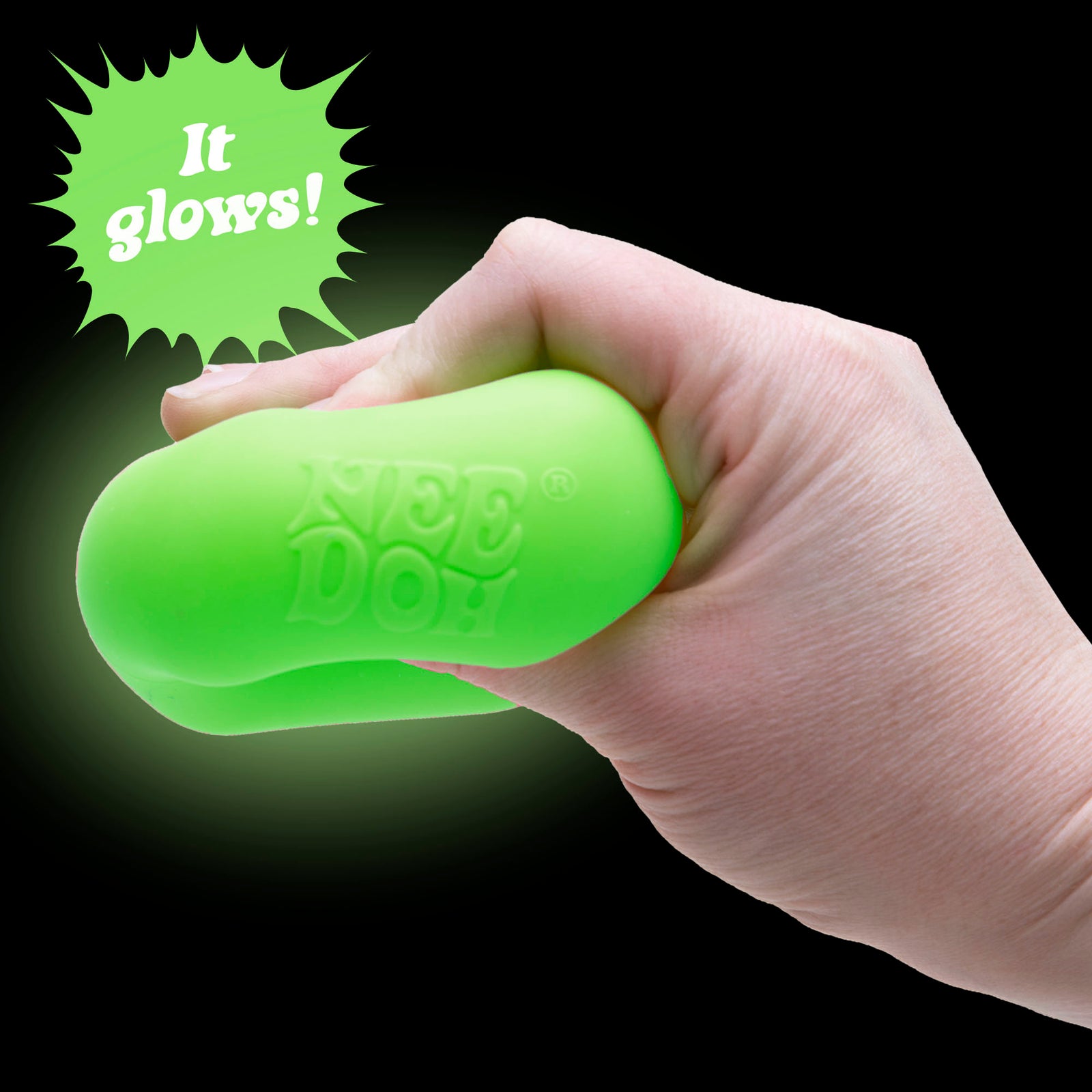 Needoh Nice Cube Glow In The Dark