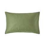 Organic Cotton Housewife Pillowcase 400 Tc | 48 x 74cm | Moss Green