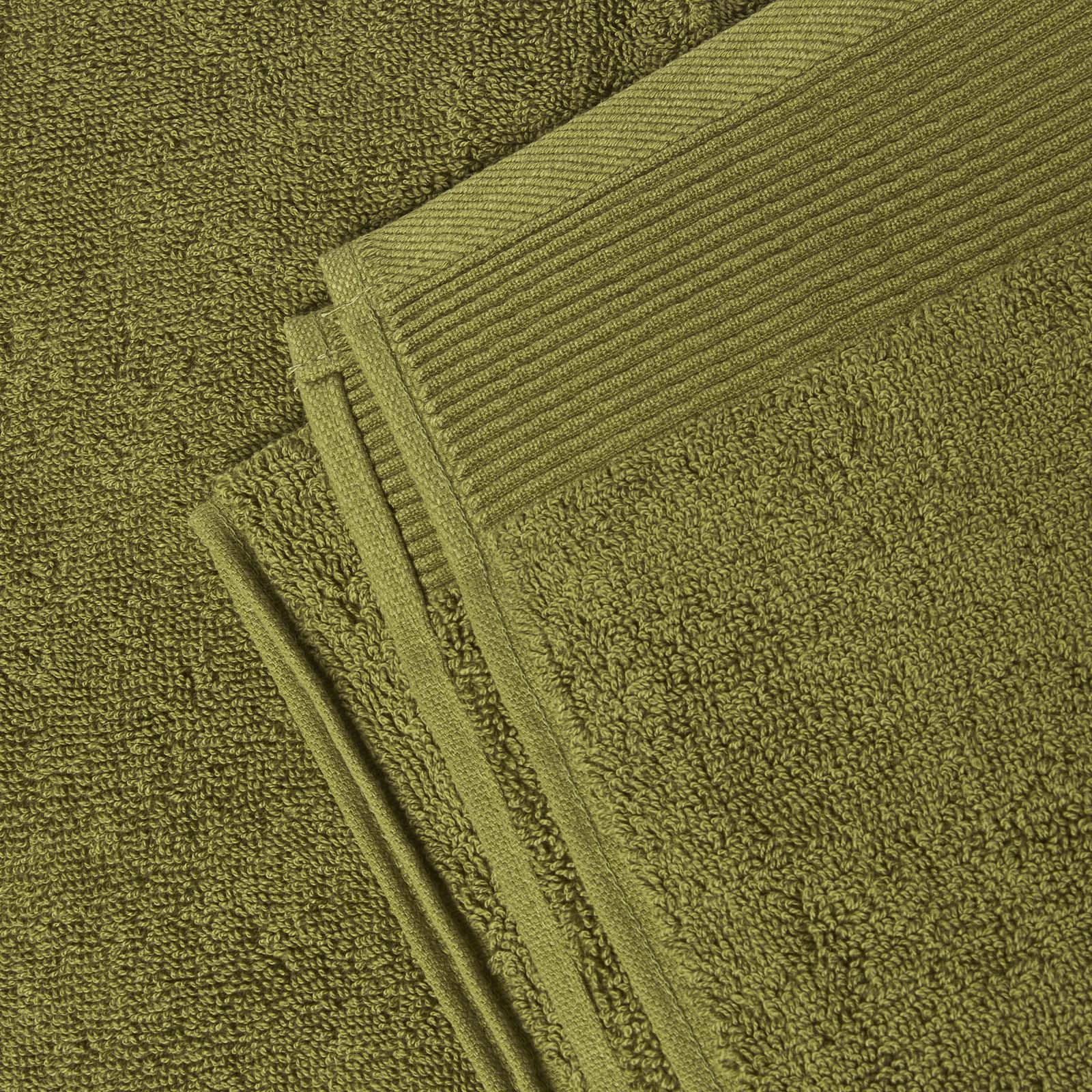 100% Combed Egyptian Cotton 700 Gsm Towels | Bath Towel | Moss Green