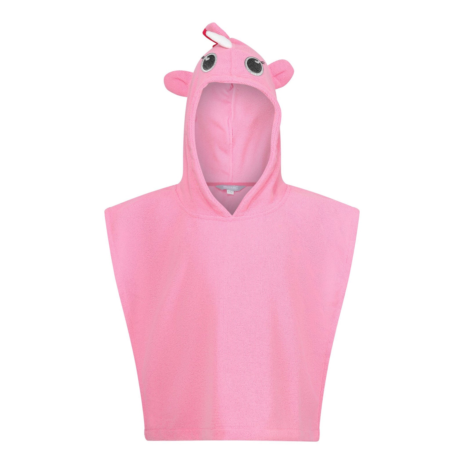 Childrens/kids Luna The Unicorn Hooded Towel | 4-6 Years | Pink