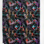 Snuggle Warm Fleece 140x180cm Throw Exotic Birds