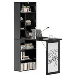 Convertible Desk With Whiteboard Multi-function Workstation | One Size | Black