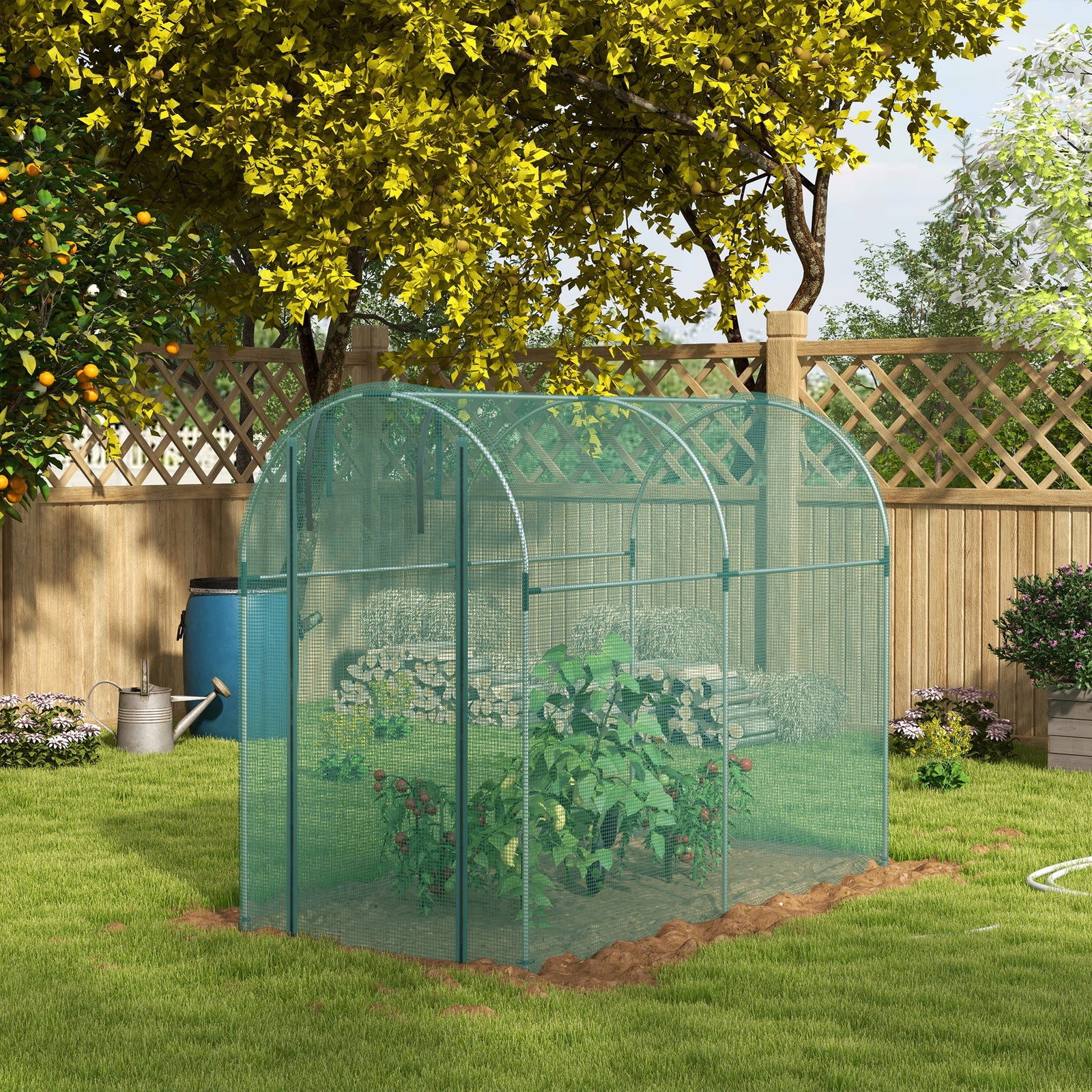 Fruit Cage Netting, Protection Tent | Medium | Green