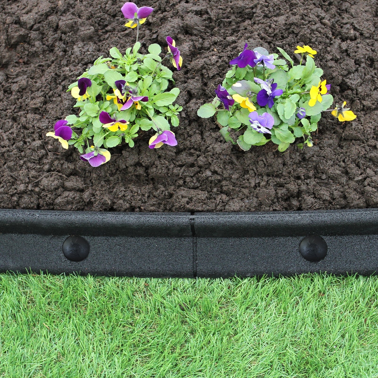 Flexible Lawn Edging 1.2m X 12 | Black