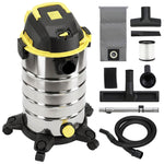 HOMCOM 1400w Vacuum Cleaner With Blowing Mode, Yellow