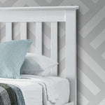 Francis Wooden Ottoman Bed | Single | White